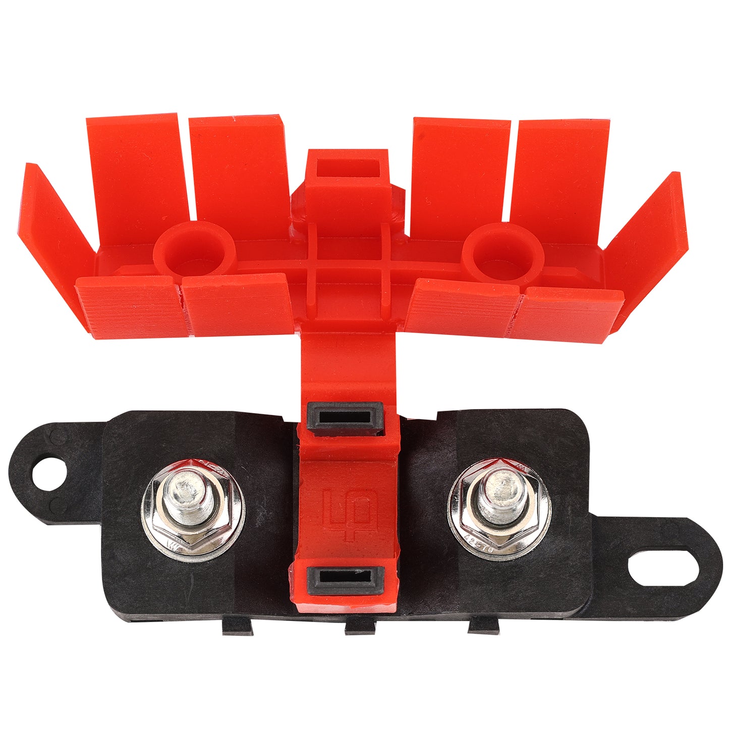 GLOSO DMM Mega Fuse Holder Bolt-Down AMG Fuse Holder with Cover M8 Stud  (Fuse not included)