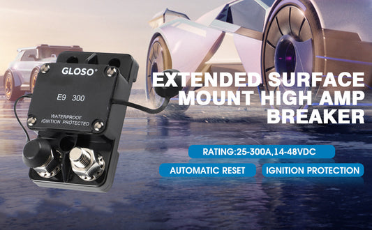 GLOSO E9A T1 IP67 Side by Side Stud Circuit Breaker (25A-300A)
