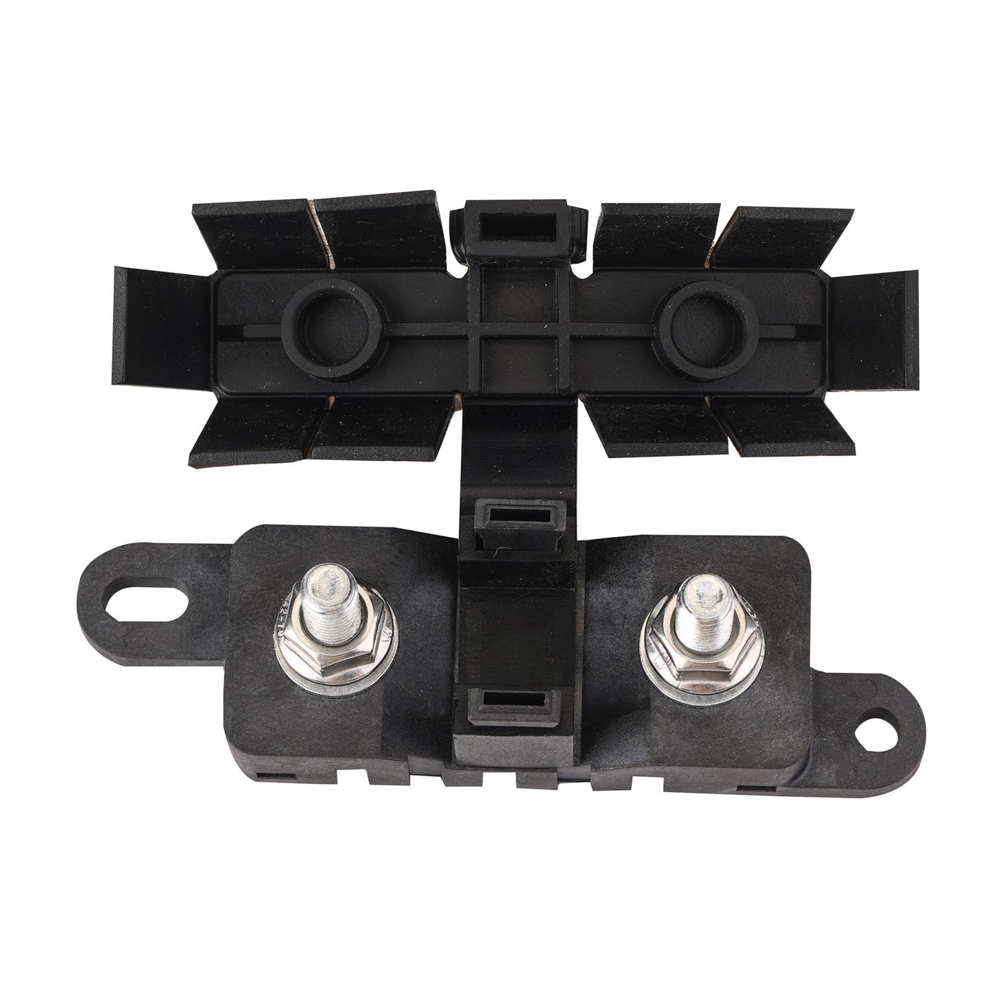 GLOSO DMM Mega Fuse Holder Bolt-Down AMG Fuse Holder with Cover M8 Stud  (Fuse not included)