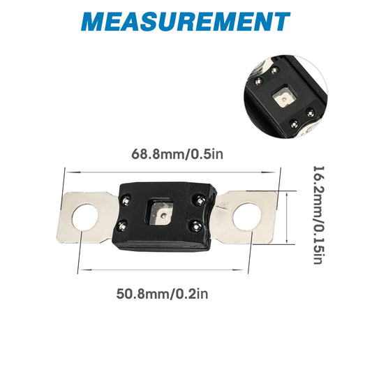 MEGA AMG Bolt Down Fuse BDFM series fuse 40-500A 32V