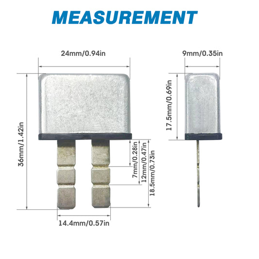 GLOSO E311 UCB Automotive Circuit Breaker, Type 1 - MOTEC USA only