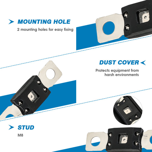 MEGA AMG Bolt Down Fuse BDFM series fuse 40-500A 32V