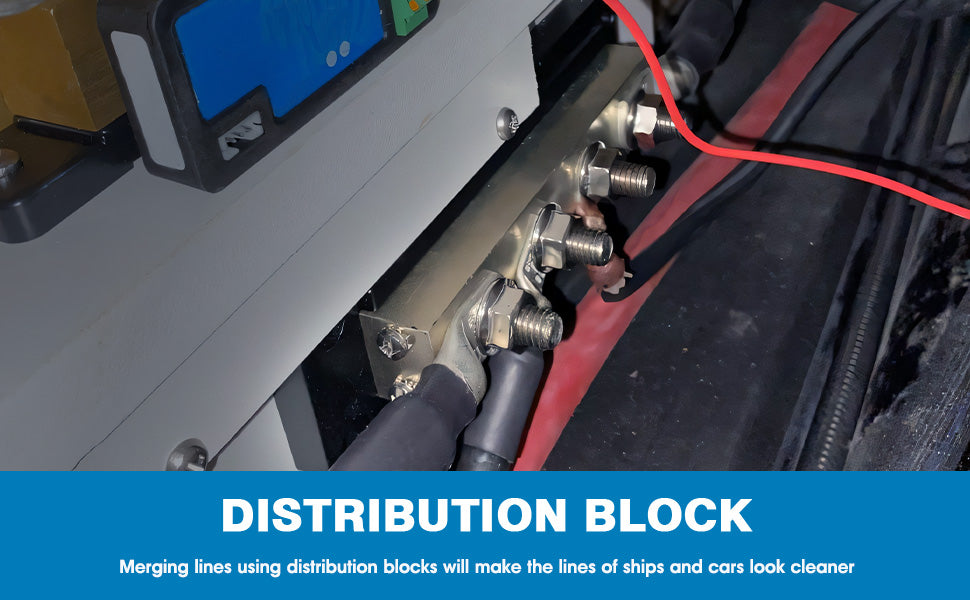 GLOSO Common Busbar Power Distribution Block Marine Grade BusBar