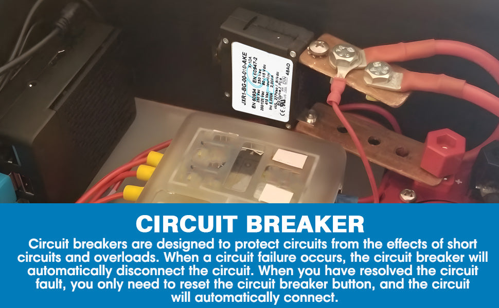 GLOSO J Type Hydraulic Magnetic Single Pole Circuit Breaker AC/DC Manual Reset Flat Rocker J1P
