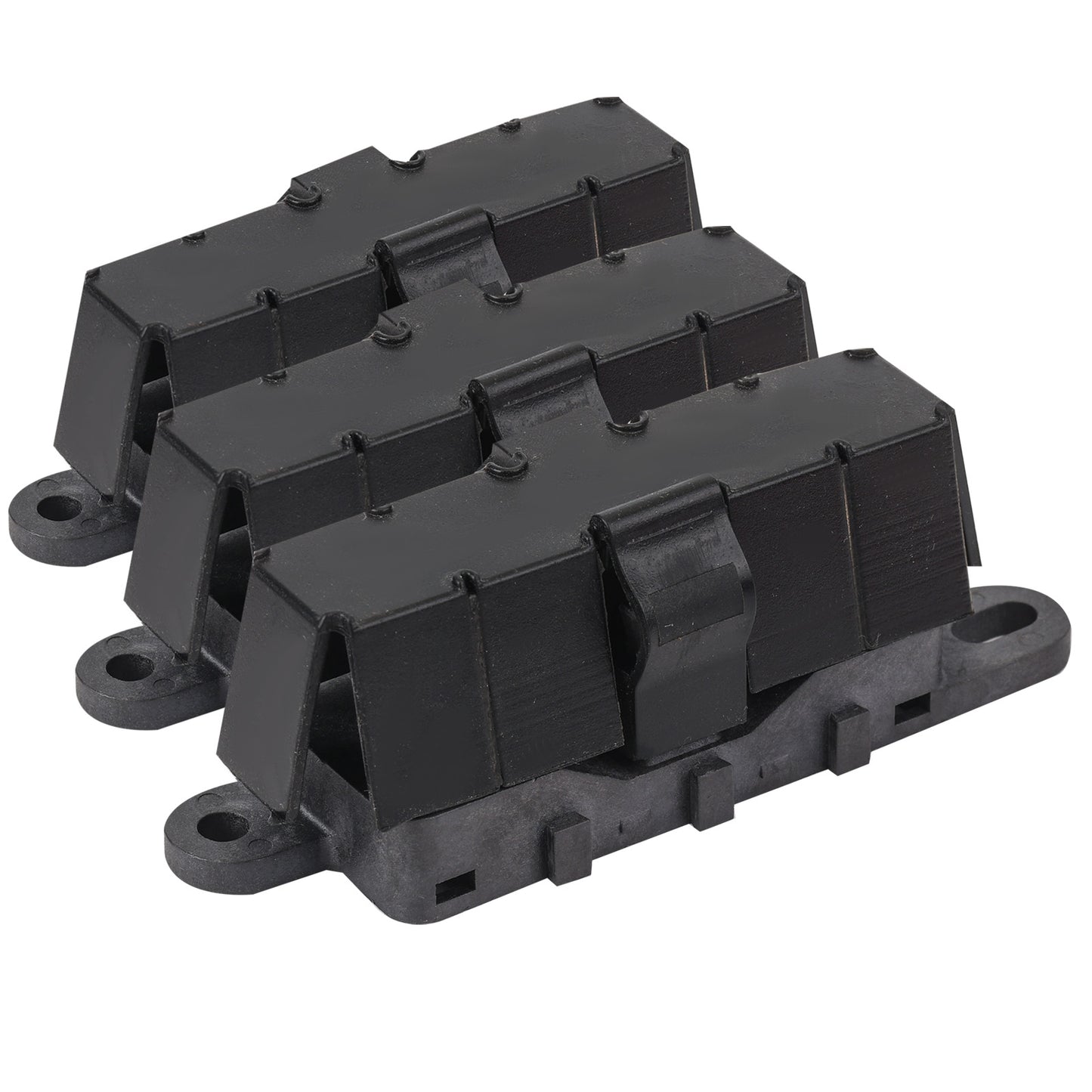 GLOSO DMM Mega Fuse Holder Bolt-Down AMG Fuse Holder with Cover M8 Stud  (Fuse not included)