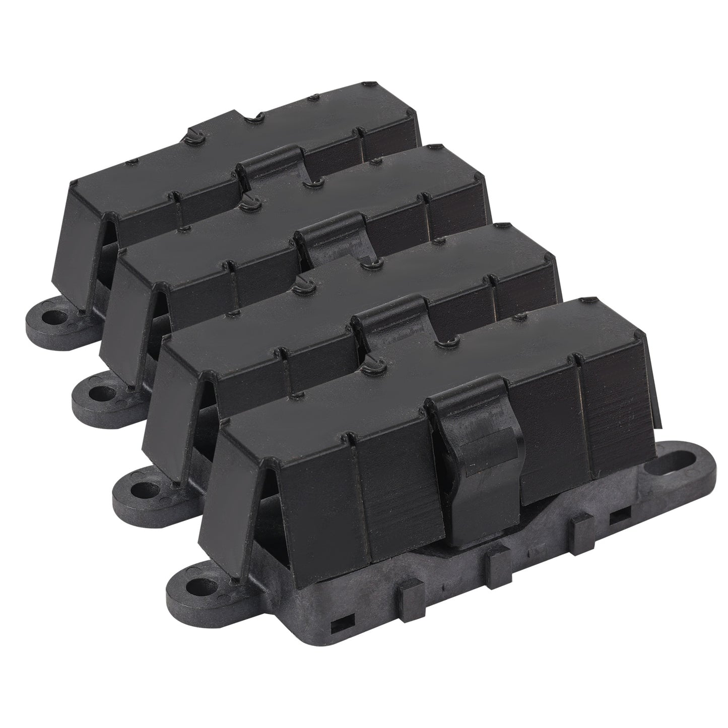 GLOSO DMM Mega Fuse Holder Bolt-Down AMG Fuse Holder with Cover M8 Stud  (Fuse not included)