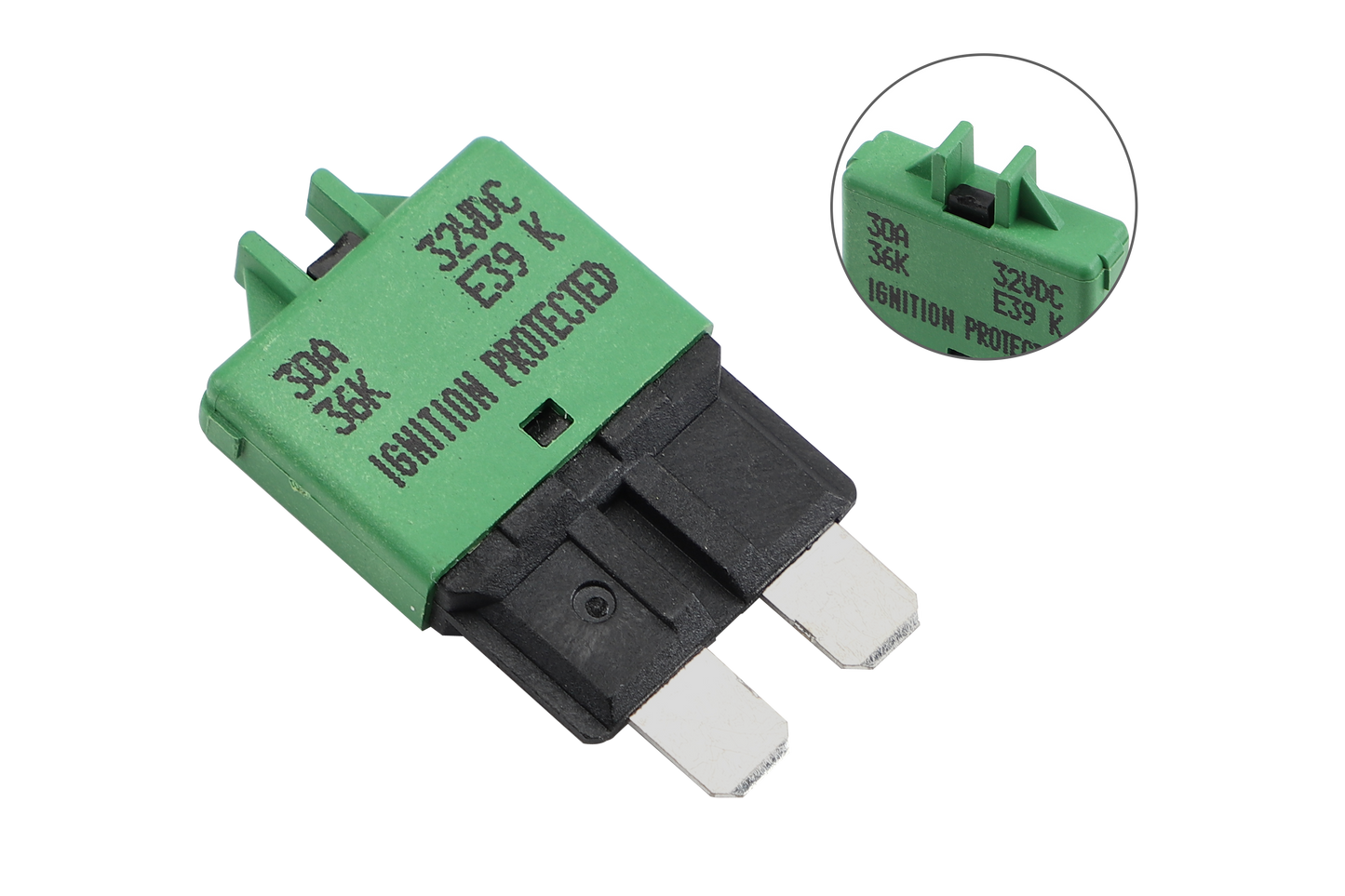 GLOSO E39 Manual (T3) Reset Low Profile ATC/ATO Circuit Breaker (3A-30A)