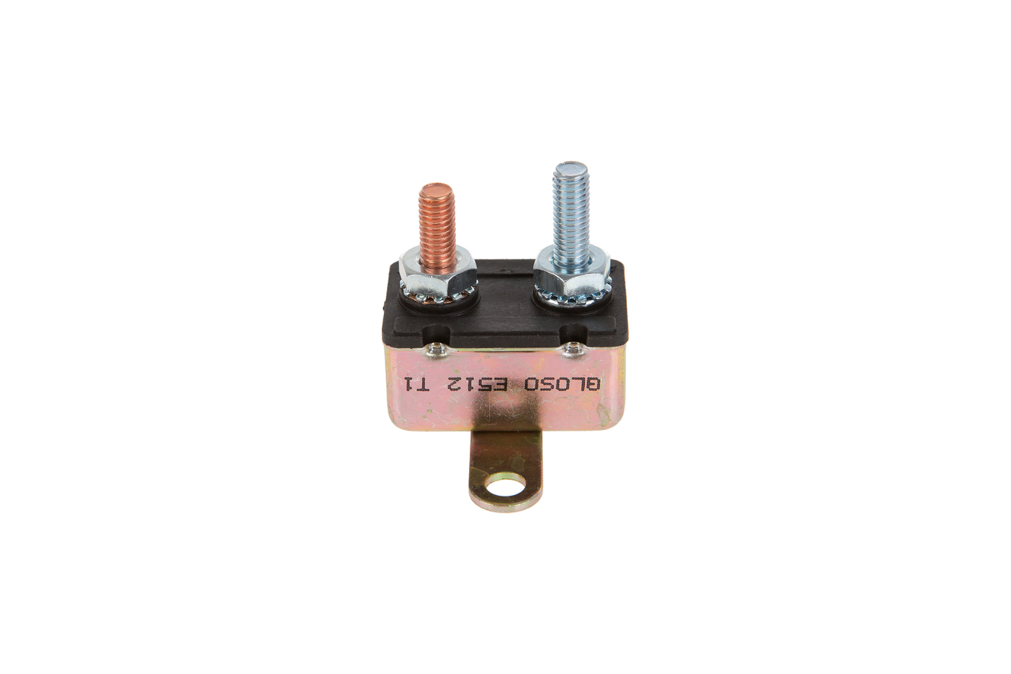 GLOSO E512 Stud Type Auto (T1) Reset Circuit Breakers Crosswise Bracket 5 Pack (5A-50A)