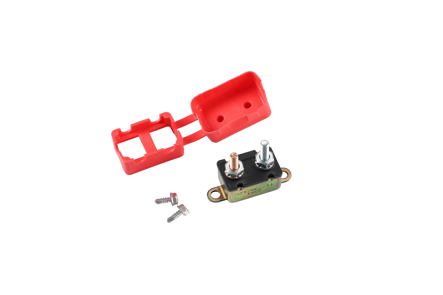 GLOSO E513 Stud Type Lengthwise Bracket Circuit Breaker Auto Reset (T1) 1 Pack (5A-50A)