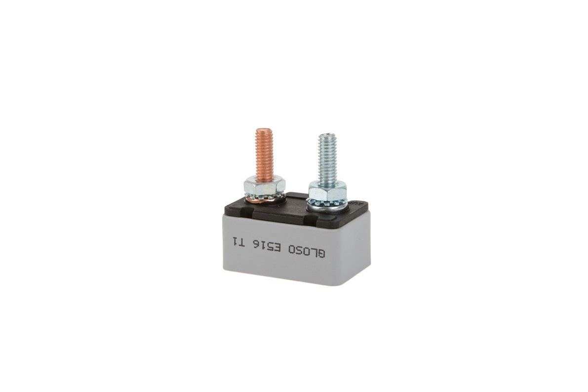 GLOSO E516 Stud Type Auto Reset (T1) Circuit Breaker, No Bracket 1 Pack (5A-50A)