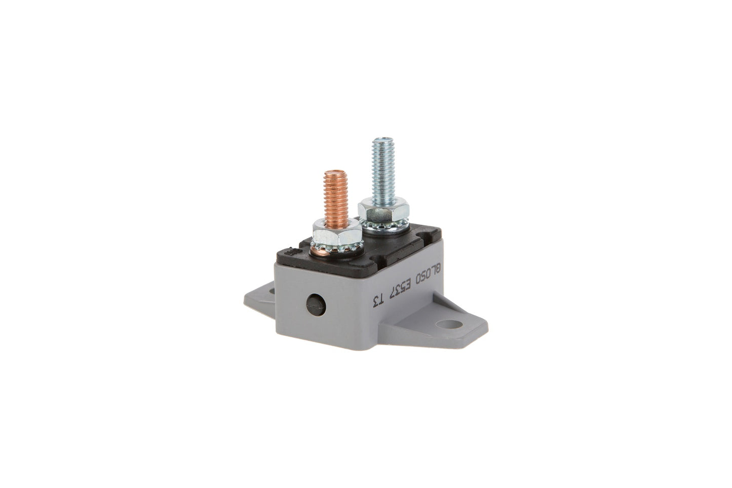 GLOSO E537 Stud Type Circuit Breakers, Crosswise Bracket, Manual Reset (T3) with Cap 1 Pack (5A-50A)
