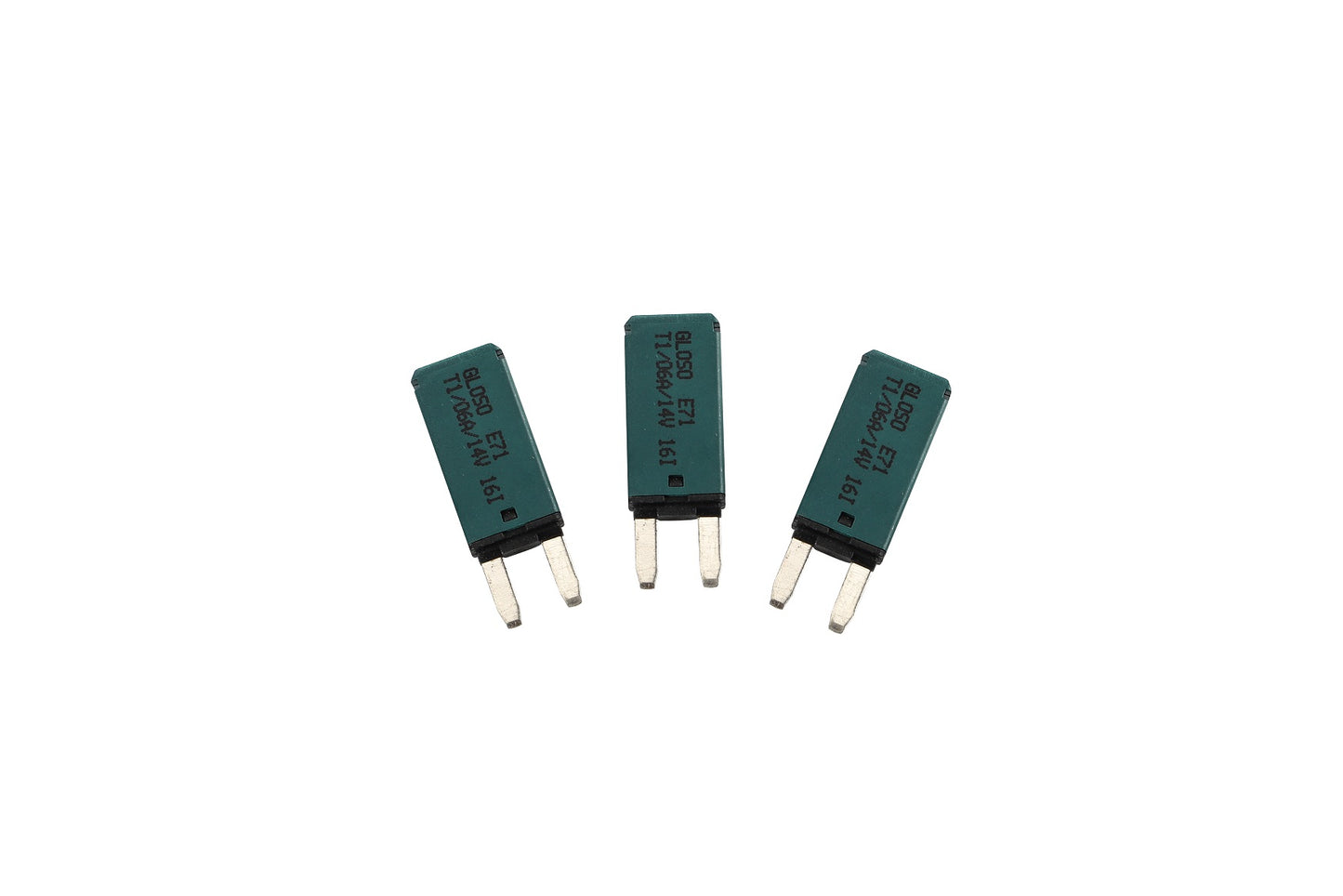 GLOSO E71 Mini ATM Circuit Breakers Auto Reset (T1) - 3 Pack (5A-30A)