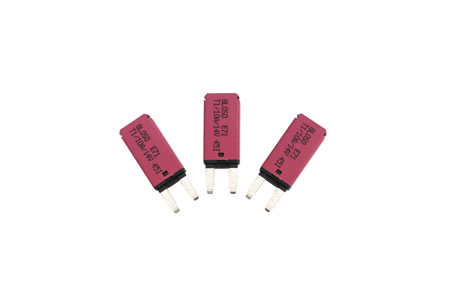 GLOSO E71 Mini ATM Circuit Breakers Auto Reset (T1) - 3 Pack (5A-30A)