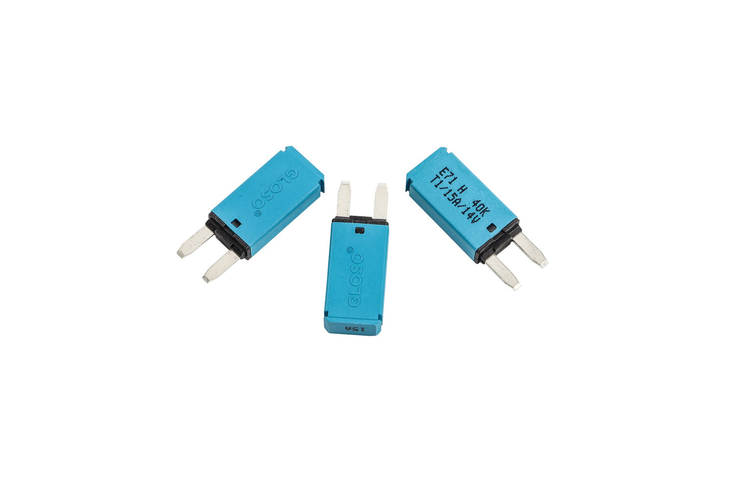 GLOSO E71 Mini ATM Circuit Breakers Auto Reset (T1) - 3 Pack (5A-30A)