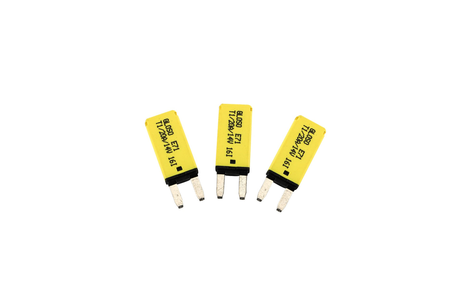 GLOSO E71 Mini ATM Circuit Breakers Auto Reset (T1) - 3 Pack (5A-30A)