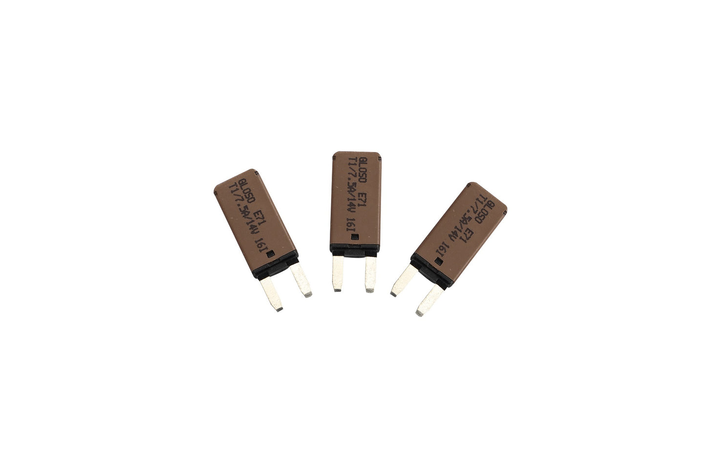 GLOSO E71 Mini ATM Circuit Breakers Auto Reset (T1) - 3 Pack (5A-30A)