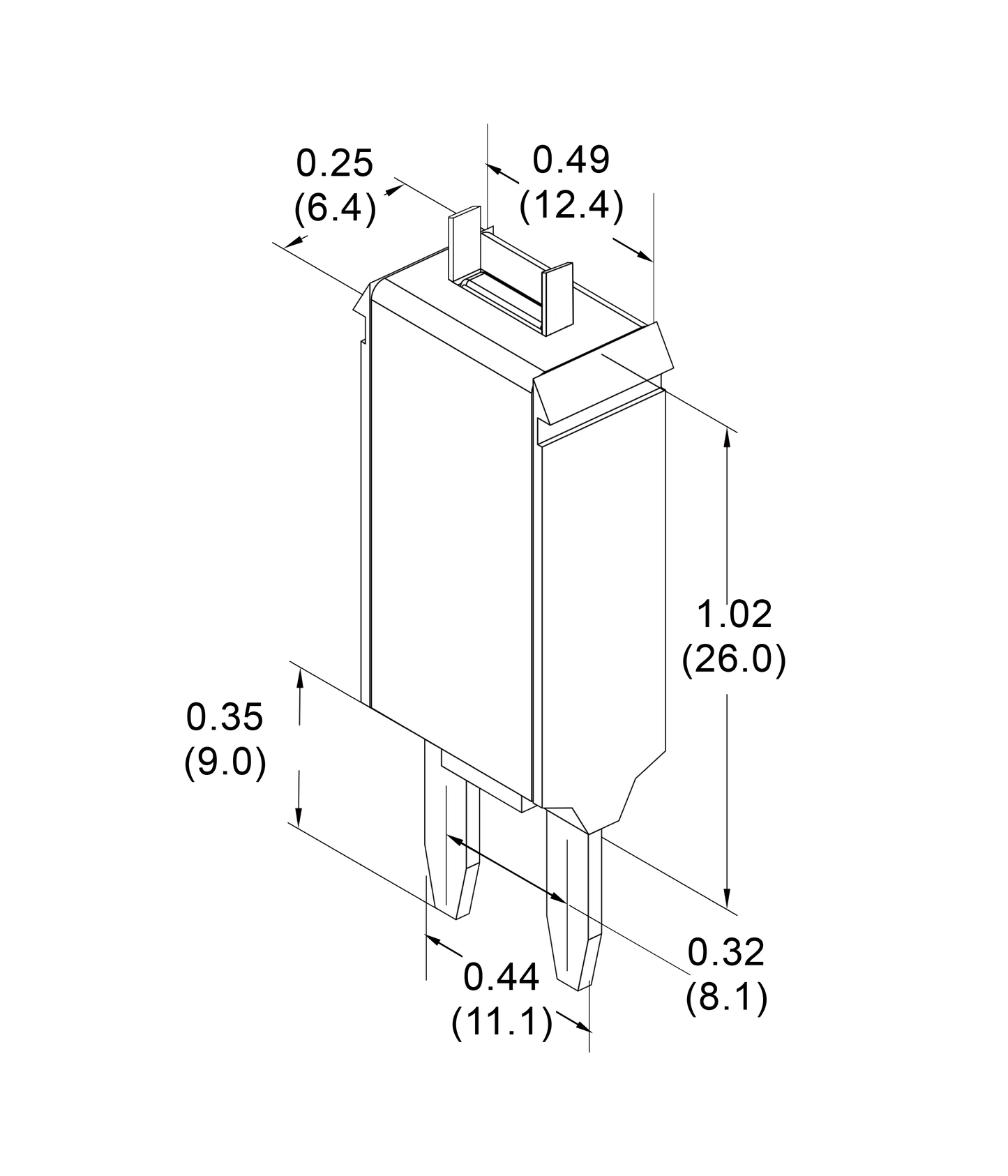 GLOSO E73 Mini ATM Circuit Breakers Manual Reset (T3) (5A-30A)