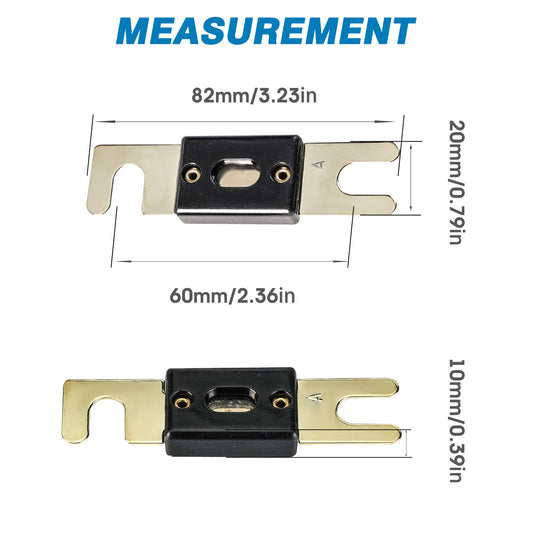 ANL Bolt Down Fuse BDFL series fuse 40-600A 32V