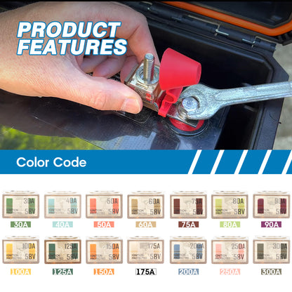 GLOSO IPBF Ignition Protected Battery Fuse (30A-300A)