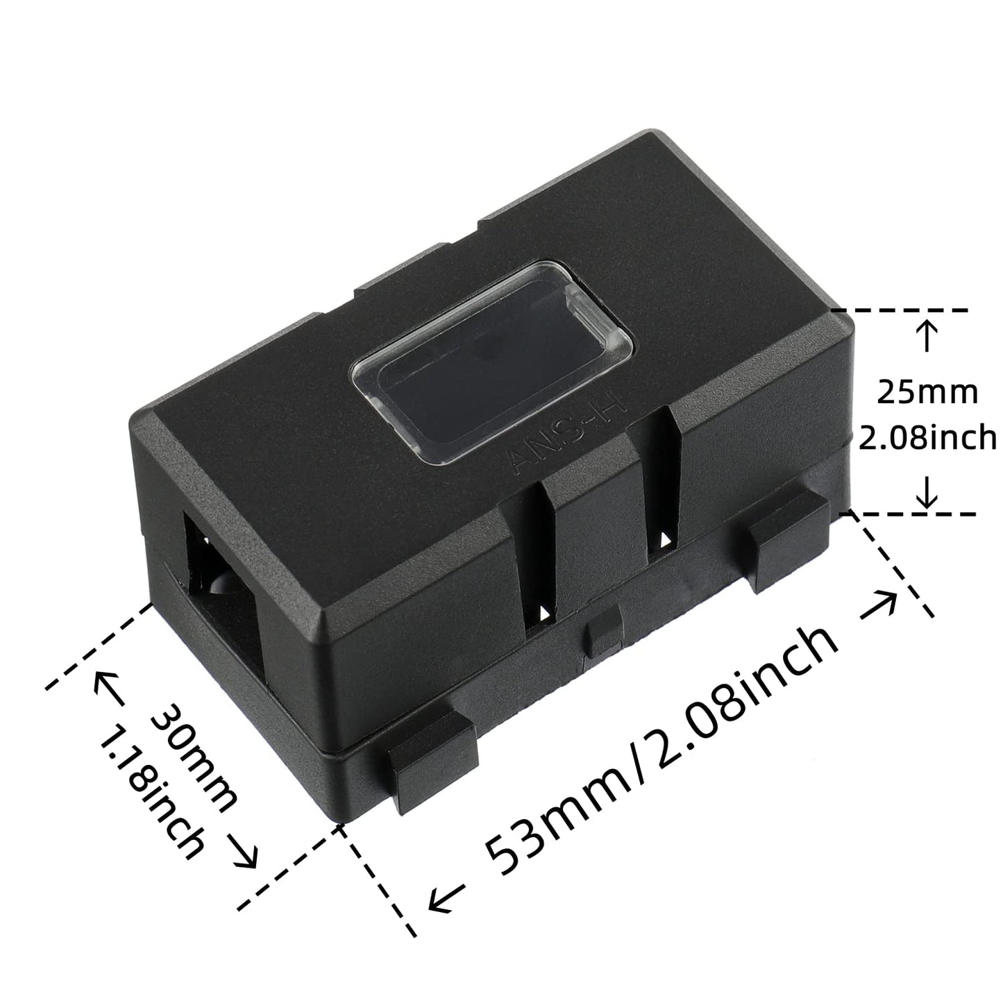 MIDI AMI Fuse Holder BDFS Fuse Holder (Fuses Not Included)
