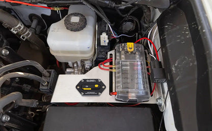 GLOSO E9F Circuit Breaker 90° Panel Mount