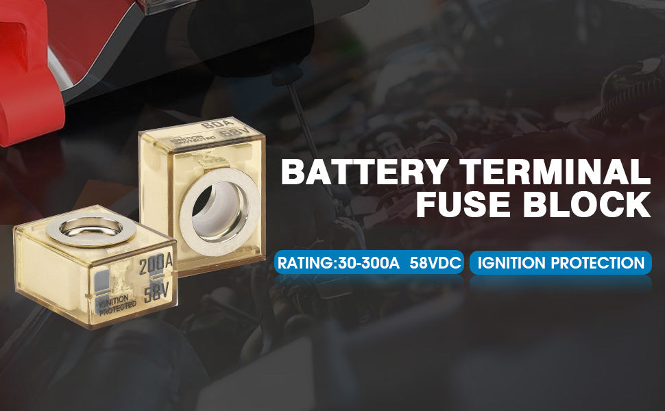 GLOSO IPBF Ignition Protected Battery Fuse (30A-300A)