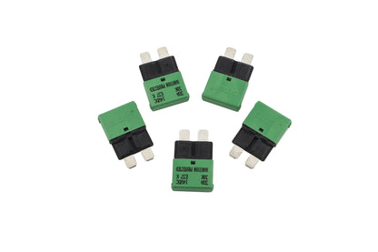 GLOSO E37 Auto (T1) Reset Low Profile ATC/ATO Circuit Breaker (3A-30A)