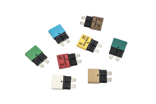 GLOSO E37 Auto (T1) Reset Low Profile ATC/ATO Circuit Breaker (3A-30A)