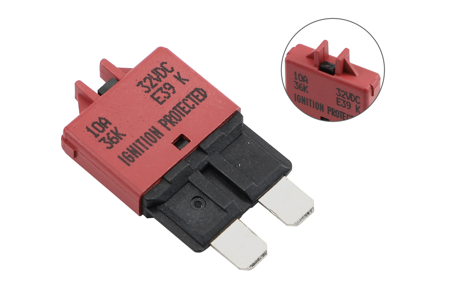 GLOSO E39 Manual (T3) Reset Low Profile ATC/ATO Circuit Breaker (3A-30A)