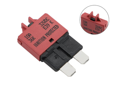 GLOSO E39 Manual (T3) Reset Low Profile ATC/ATO Circuit Breaker (3A-30A)
