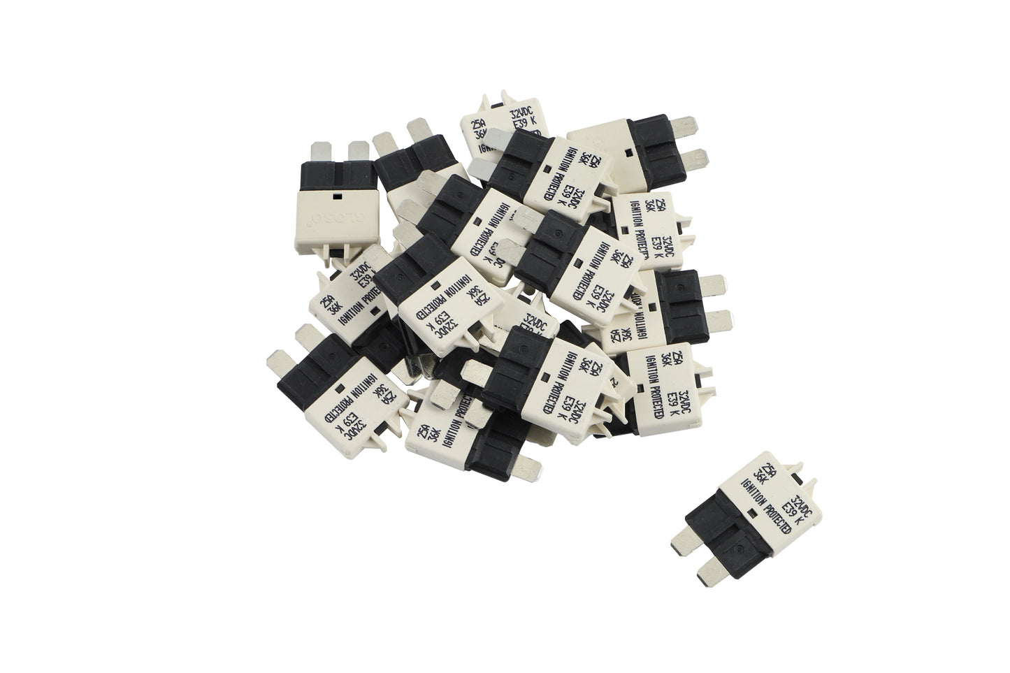 GLOSO E39 Manual (T3) Reset Low Profile ATC/ATO Circuit Breaker (3A-30A)