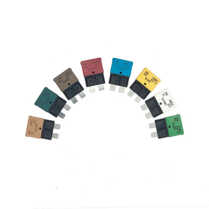 GLOSO E37 Auto (T1) Reset Low Profile ATC/ATO Circuit Breakers Fuse 1 Pack (3A-30A)