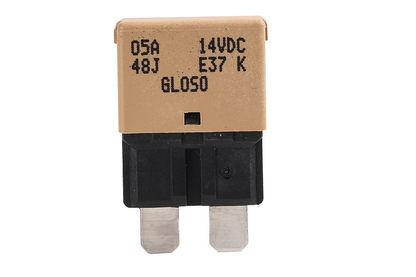 GLOSO E37 Auto (T1) Reset Low Profile ATC/ATO Circuit Breakers Fuse 1 Pack (3A-30A)