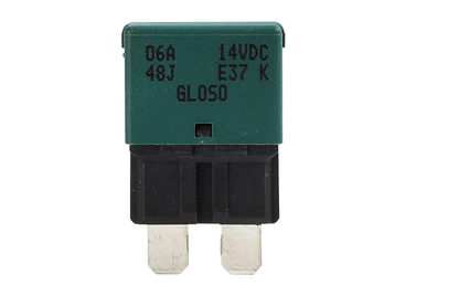 GLOSO E37 Auto (T1) Reset Low Profile ATC/ATO Circuit Breakers Fuse 1 Pack (3A-30A)