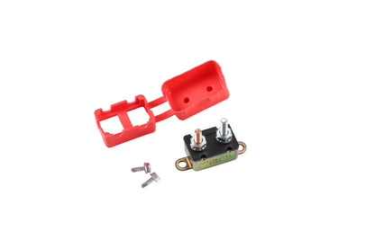 GLOSO E513 Stud Type Lengthwise Bracket Circuit Breaker Auto Reset (T1) 1 Pack (5A-50A)