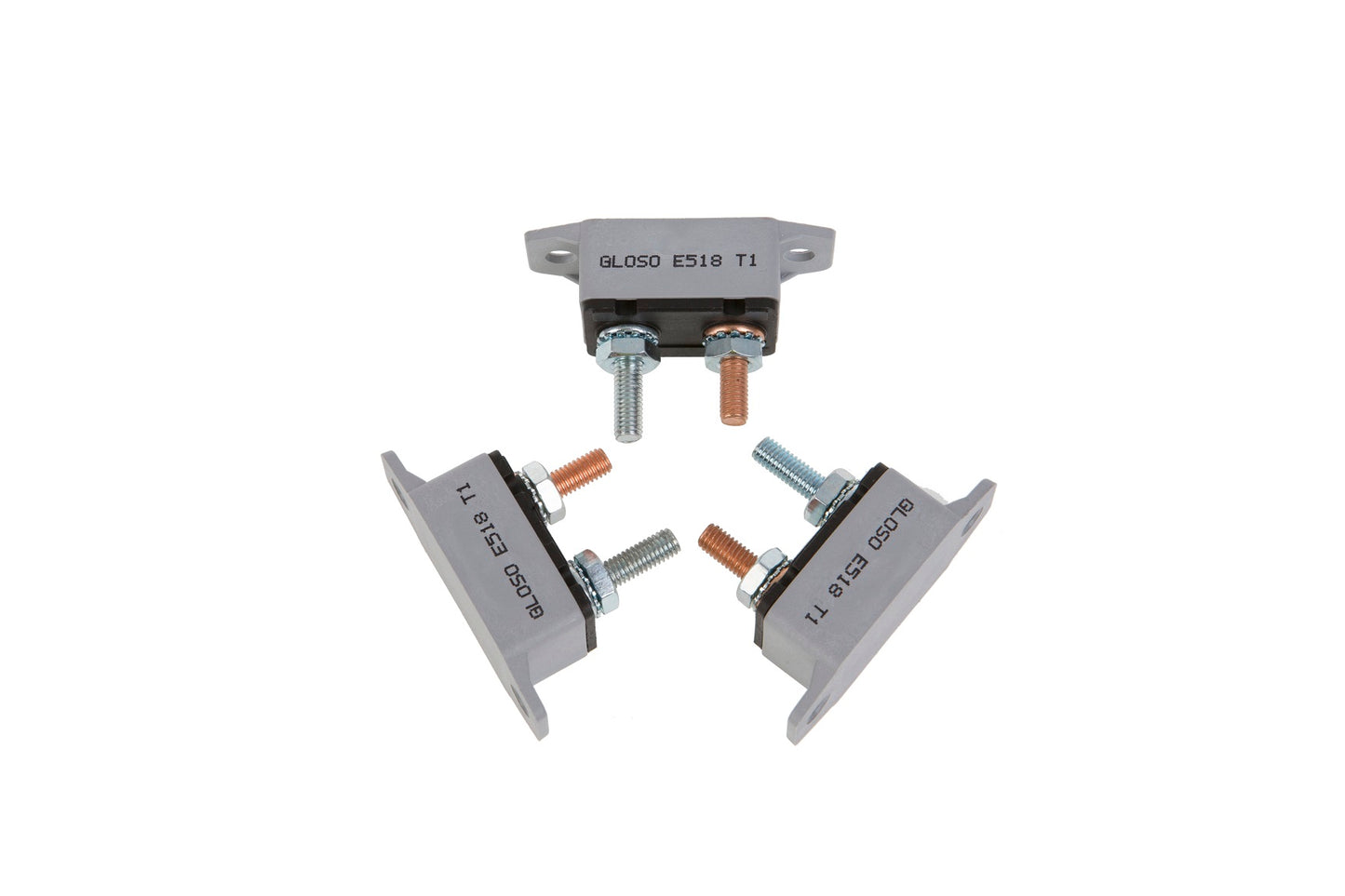 GLOSO E518 Stud Type Lengthwise Bracket Circuit Breaker Auto Reset (T1) (5A-50A)