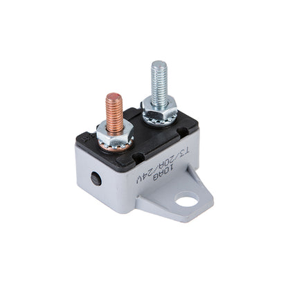 GLOSO E530 Single Mounting Bracket Stud Manual Reset (T3) Circuit Breakers with Cover 1 Pack (5A-50A)