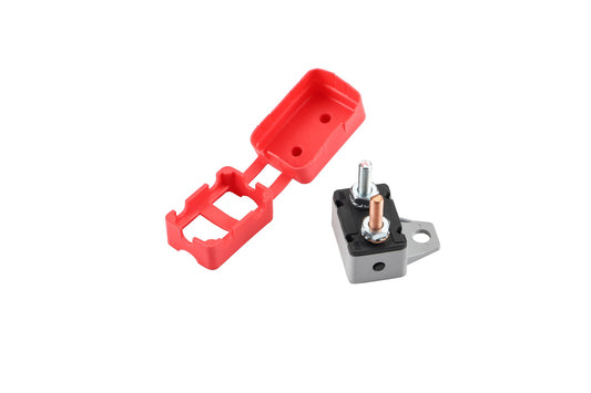 GLOSO E530 Single Mounting Bracket Stud Manual Reset (T3) Circuit Breakers with Cover 1 Pack (5A-50A)